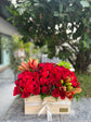 Red Roses Crate