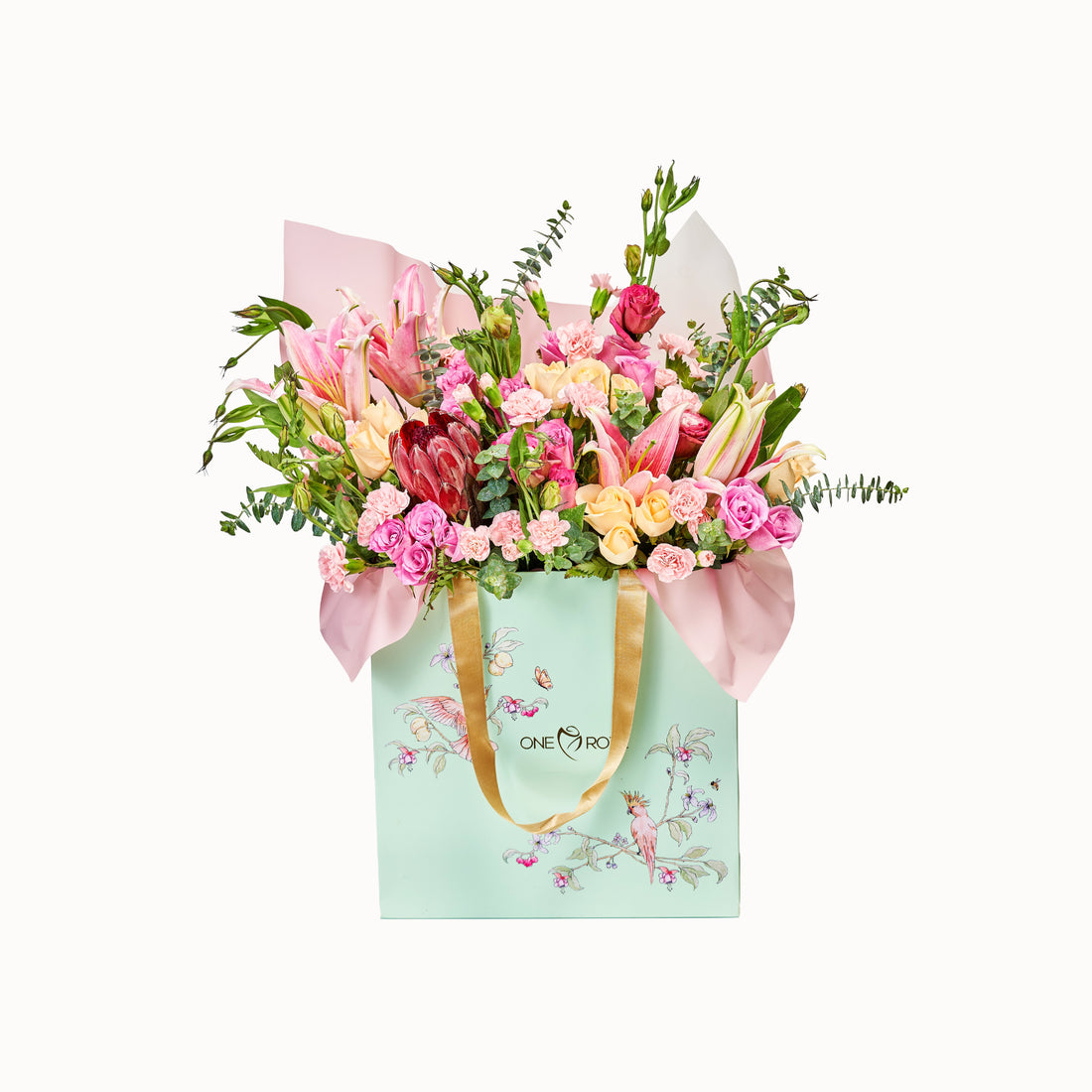 Signature Bag Bouquet (Green)